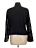 Black Label by Chico's Graphic Black Jacket Size Med (1) - photo 2