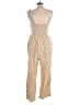 Old Navy Metallic Ivory Jumpsuit Size L - photo 2