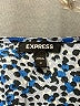 Express 100% Polyester Blue Long Sleeve Blouse Size M - photo 7