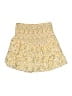Entro 100% Polyester Floral Yellow Skort Size M - photo 2