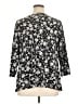 Croft & Barrow Black 3/4 Sleeve Blouse Size 1X - photo 2