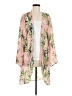 AP.NY 100% Viscose Pink Kimono Size M - photo 1