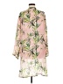 AP.NY 100% Viscose Pink Kimono Size M - photo 2