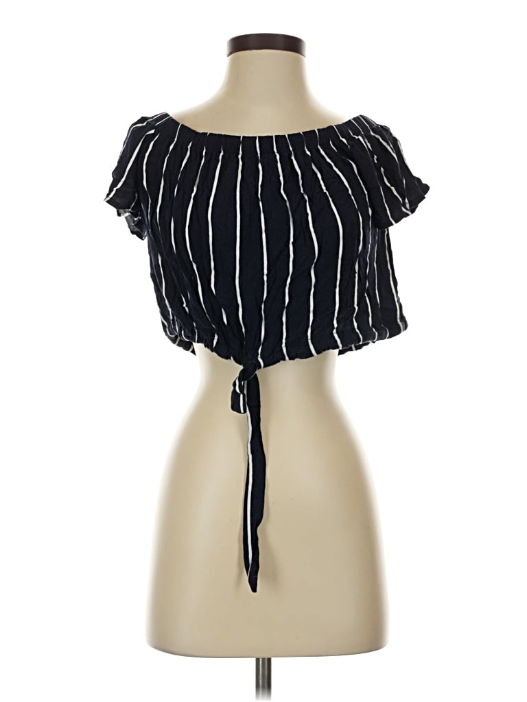 Pre-owned La Hearts Sleeveless Blouse In Black