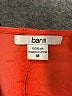 Bar III 100% Silk Orange Short Sleeve Top Size M - photo 7