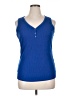 Merokeety Blue Sleeveless Top Size XL - photo 1