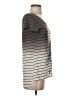 The Classic Stripes Gray Short Sleeve T-Shirt Size XS - photo 4