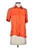 NATION LTD Orange Short Sleeve Blouse Size XS - photo 1