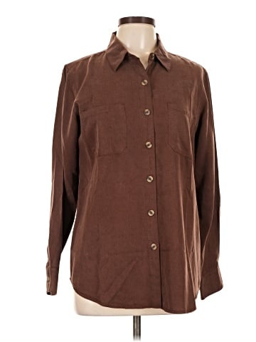 Monterey Bay Clothing Company Long Sleeve Button-Down Shirt (view 1)