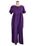 Misslook Solid Purple Jumpsuit Size 2X - photo 1
