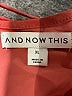 And Now This 100% Polyester Solid Red Pink Jumpsuit Size XL - photo 4