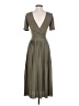 ASOS 100% Polyester Gray Casual Dress Size 2 - photo 2