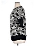 Akris Punto 100% Baumwolle Polka Dots Black Pullover Sweater Size 10 - photo 5