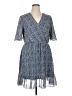 Kirundo 100% Polyester Blue Casual Dress Size XL - photo 1