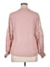 Sioni Pink Long Sleeve Blouse Size 1X - photo 2