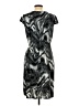 Studio M Graphic Gray Cocktail Dress Size 10 - photo 2