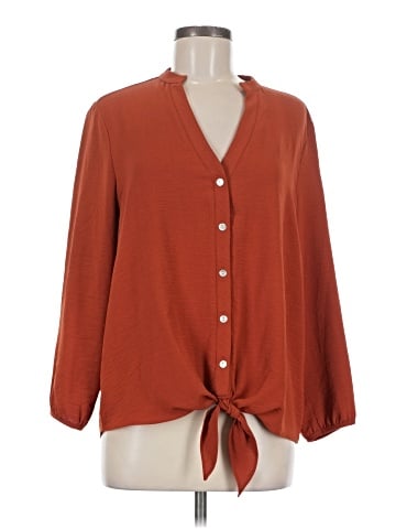 Supply & Demand Long Sleeve Blouse (view 1)