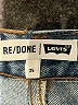 RE/DONE 100% Cotton Color Block Blue Jeans Size 25 waist - photo 4