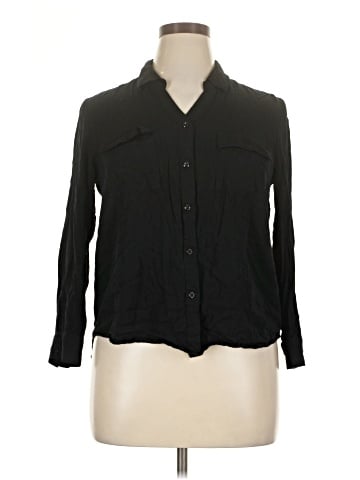 Alexander Jordan 3/4 Sleeve Button-Down Shirt (view 1)