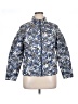 Damart 100% Polyester Print Blue Snow Jacket Size 10 - photo 1