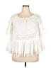 Assorted Brands Ivory 3/4 Sleeve Blouse One size - photo 1