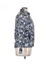 Damart 100% Polyester Print Blue Snow Jacket Size 10 - photo 4
