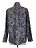 Unbranded Paisley Blue Long Sleeve Blouse Size L - photo 2