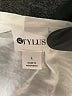 Stylus 100% Polyester Ivory Sleeveless Blouse Size L - photo 4