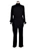 Unbranded 100% Polyester Solid Black Jumpsuit Size XL - photo 1