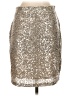 Cable & Gauge Metallic Silver Formal Skirt Size S - photo 2