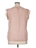 dalia Pink Sleeveless Blouse Size XL - photo 2