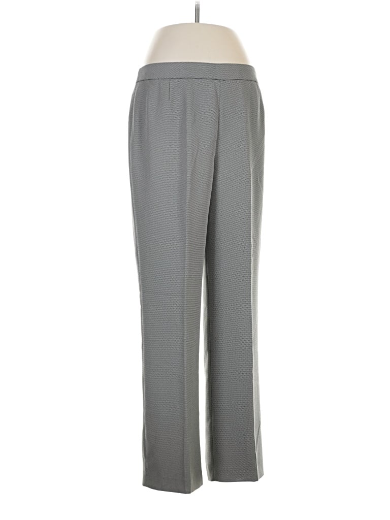 Pre-owned Le Suit Casual Pants In Gray
