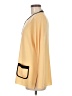 misook 100% Acrylic Yellow Cardigan Size M - photo 5