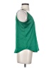 Express 100% Polyester Green Sleeveless Top Size S - photo 4