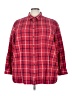 Duluth Trading Co. 100% Cotton Red Cardigan Size 4X - photo 1