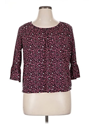 MICHAEL Michael Kors 3/4 Sleeve Blouse (view 1)