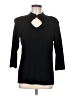 misook Black 3/4 Sleeve Top Size M - photo 1