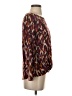 I.N. Studio Animal Print Burgundy Pullover Sweater Size S (petite) - photo 4