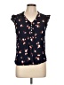 Daniel Rainn 100% Rayon Blue Sleeveless Blouse Size L (petite) - photo 1