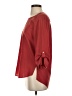 Zara Basic Red 3/4 Sleeve Blouse Size S - photo 5