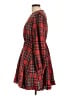 Shein Plaid Red Casual Dress Size L - photo 5