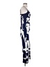 Unbranded 100% Polyester Graphic Blue Casual Dress Size S - photo 4