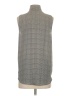 Ann Taylor 100% Polyester Gray Sleeveless Blouse Size S - photo 2
