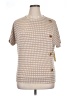 Lavish Tan Short Sleeve Top Size L - photo 1