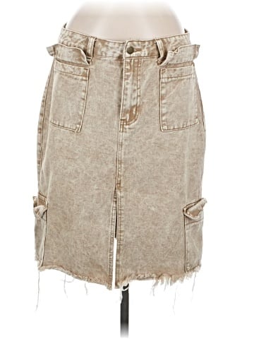 Shein Denim Skirt (view 1)