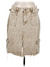 Shein Tan Denim Skirt Size 8 - 10 - photo 1