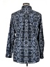 Apt. 9 Animal Print Blue Long Sleeve Blouse Size XL - photo 2