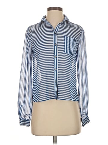 Topshop Long Sleeve Blouse (view 1)