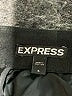 Express 100% Polyester Color Block Black Casual Skirt Size 6 - photo 4