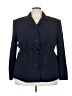 Karen Scott Blue Blazer Size 24 - photo 1